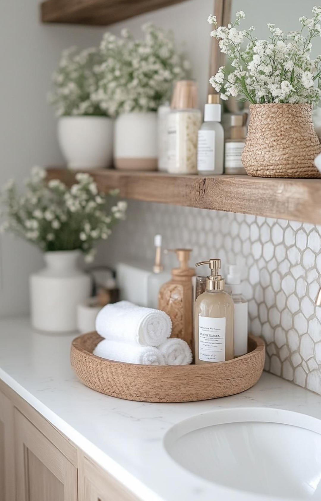 Clean bathroom